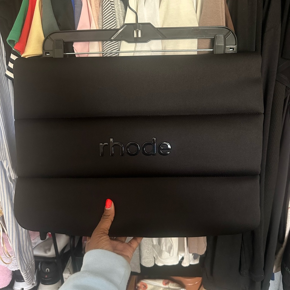 Rhode Black Oversized Bubble Bag